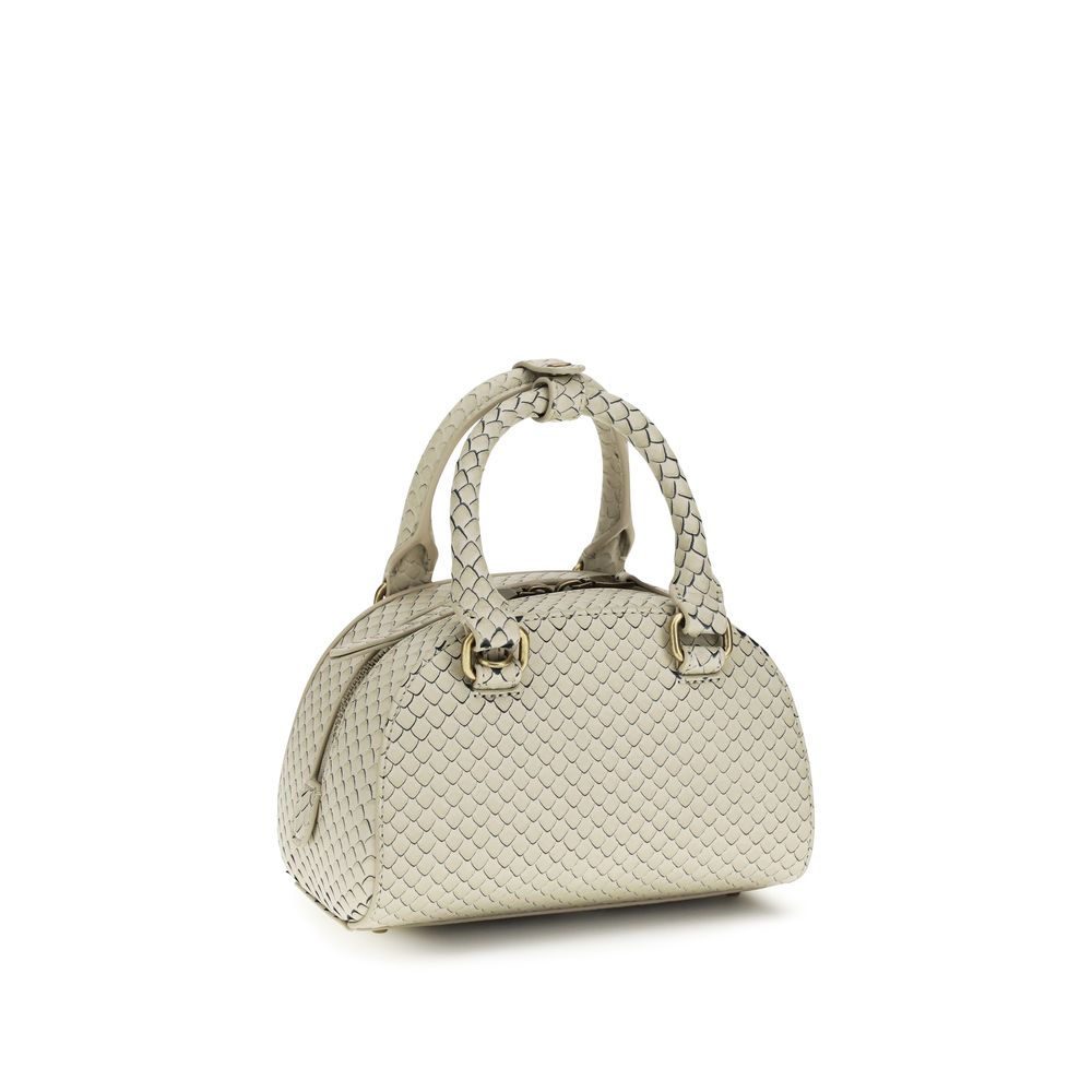 Diesel Beige Calf Leather Bos Taurus Handbag-3