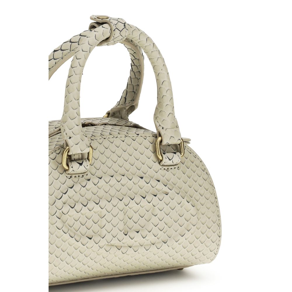 Diesel Beige Calf Leather Bos Taurus Handbag-4