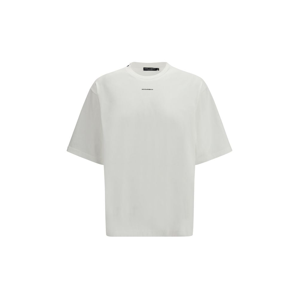 Dolce & Gabbana Weißes Baumwoll-T-Shirt