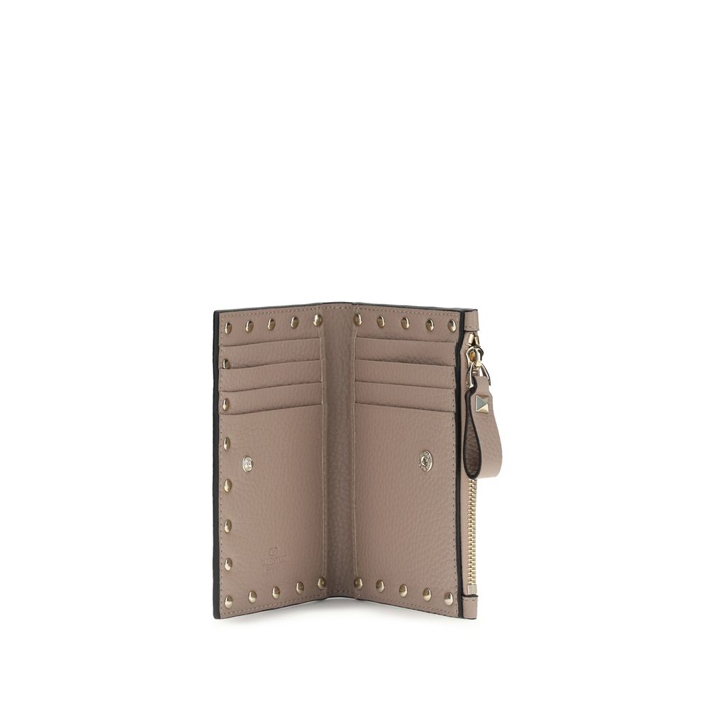 Valentino Garavani Multicolor Calf Leather Bos Taurus Wallet-3