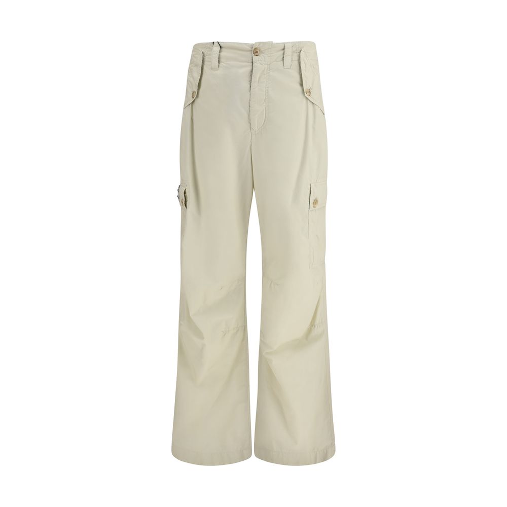 Dolce & Gabbana Beige Cotton Casual Trousers