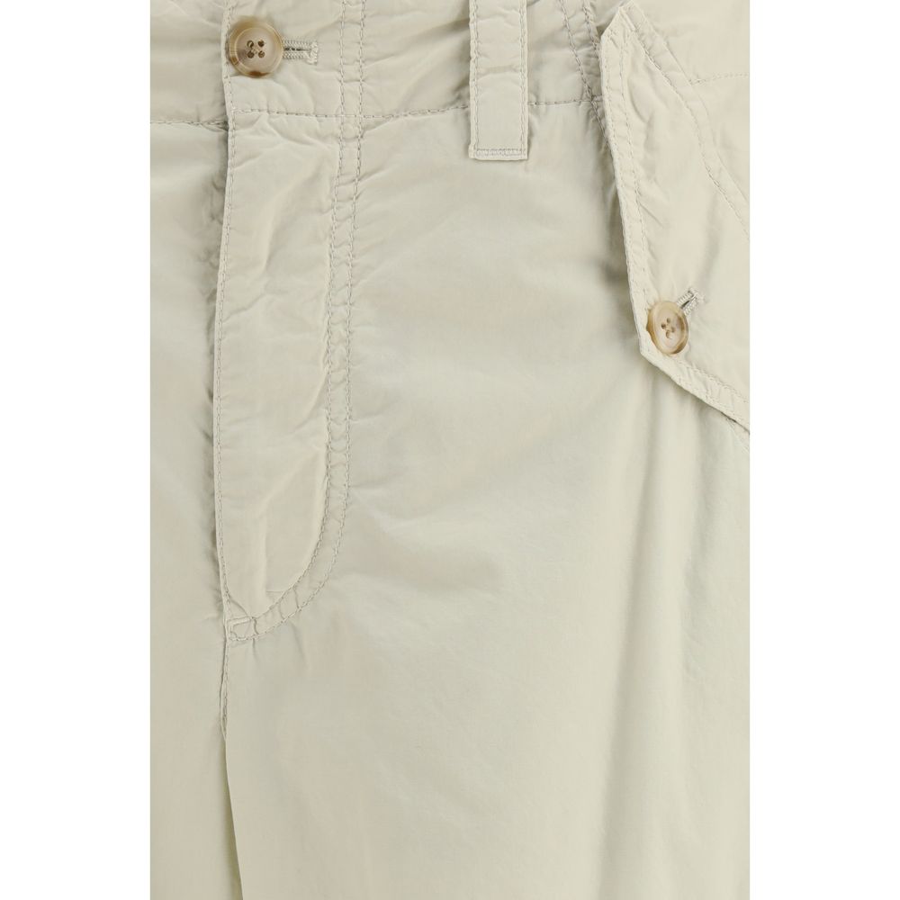 Dolce & Gabbana Beige Cotton Casual Trousers-3
