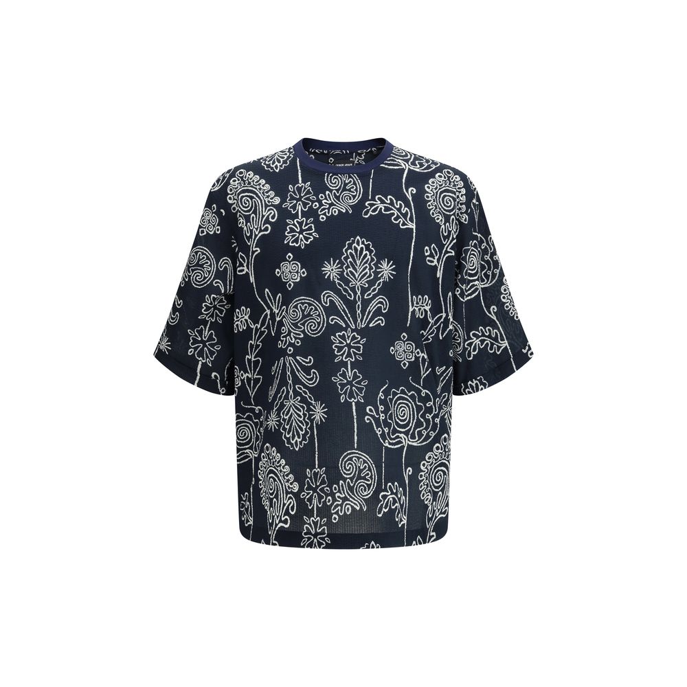 Giorgio Armani Multicolor Cotton T-Shirt-1