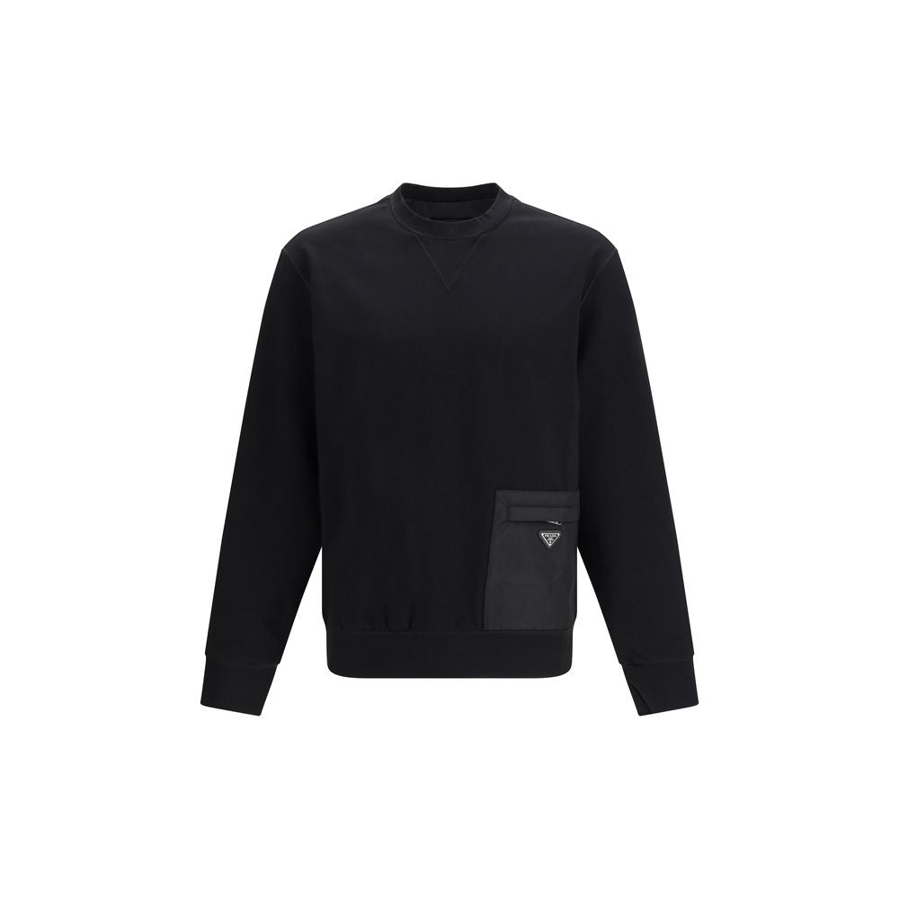 Prada Schwarzer Sweatshirt aus Viskose-1