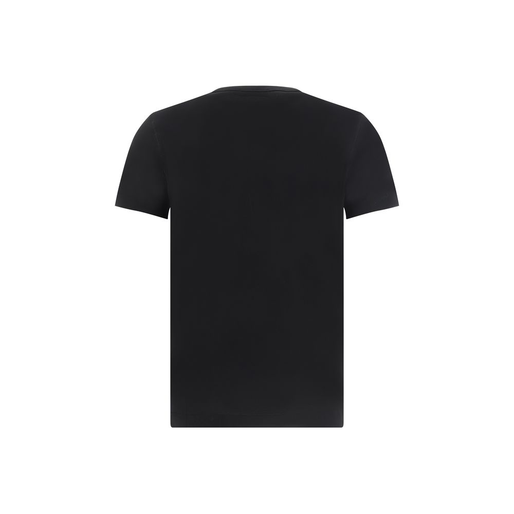 Dolce & Gabbana Black Cotton T-Shirt-2