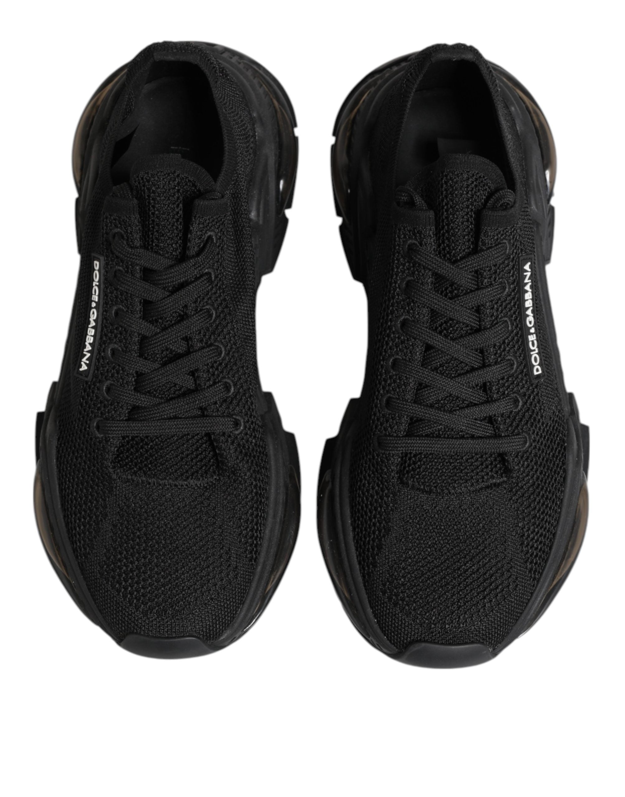 Dolce & Gabbana Schwarze Airmaster Low Top Herren Sneaker Schuhe-2