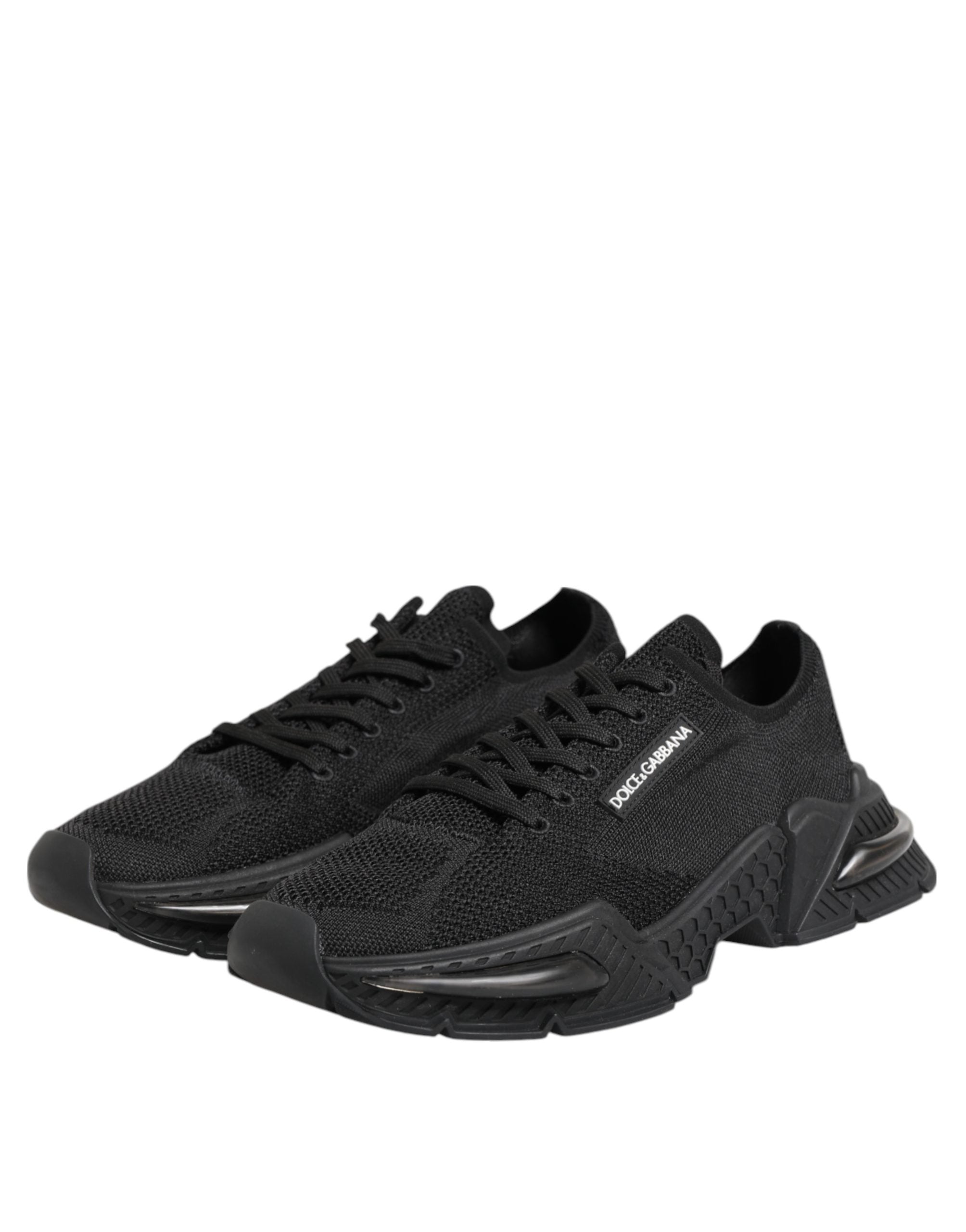 Dolce & Gabbana Schwarze Airmaster Low Top Herren Sneaker Schuhe-3