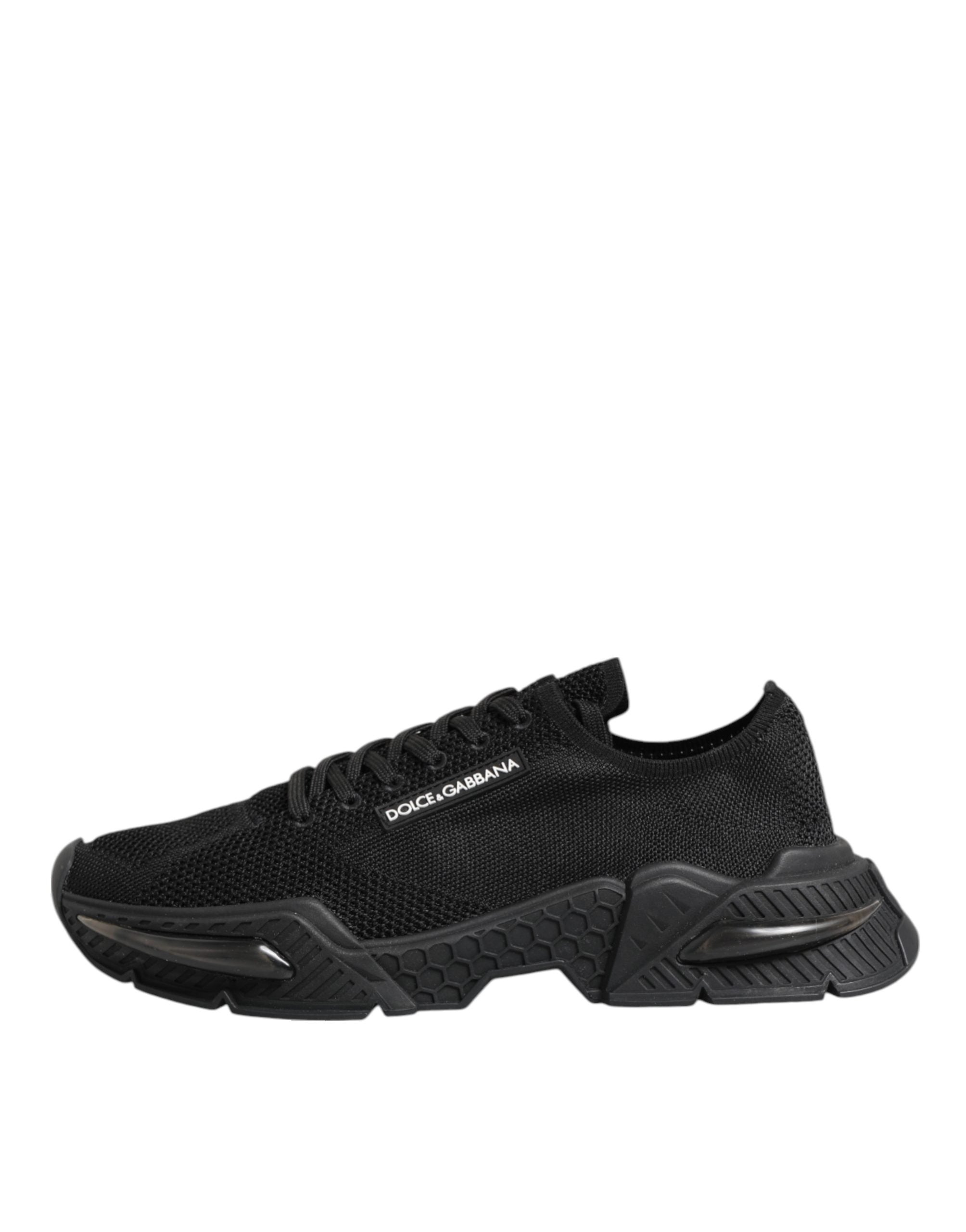 Dolce & Gabbana Schwarze Airmaster Low Top Herren Sneaker Schuhe-6