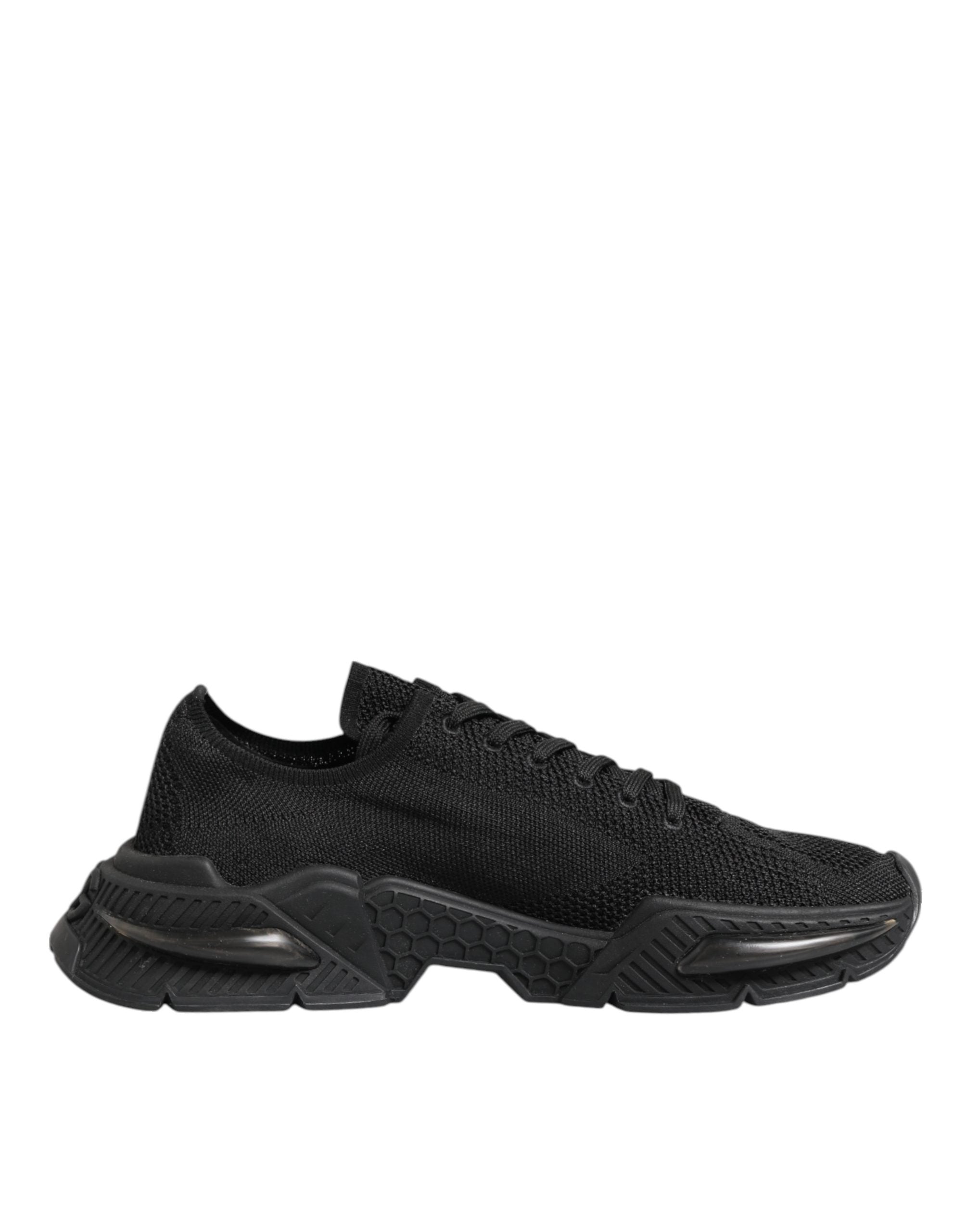 Dolce & Gabbana Schwarze Airmaster Low Top Herren Sneaker Schuhe-7