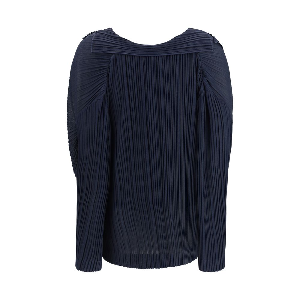Giorgio Armani Blaues Hemd aus Viskose mit Muster-2