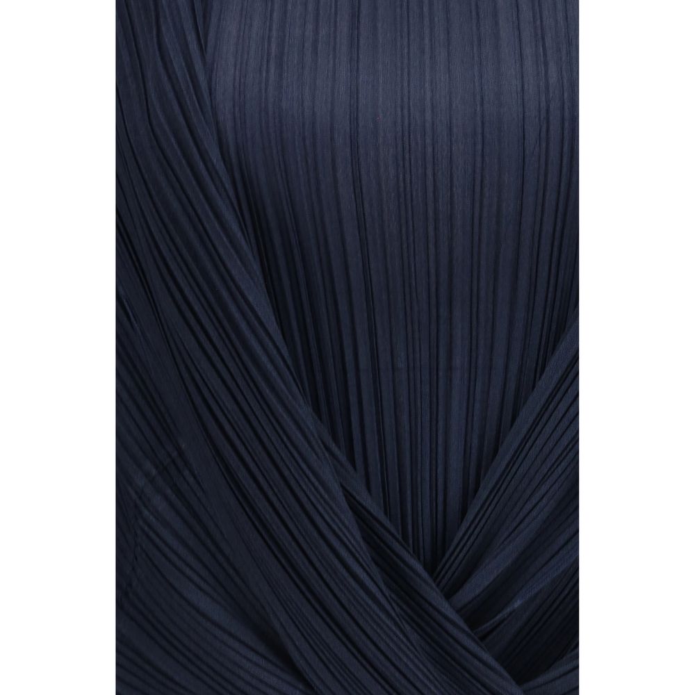 Giorgio Armani Blaues Hemd aus Viskose mit Muster-3