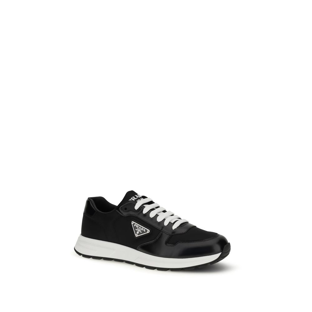 Prada black sneakers made from recycled polyamide-2