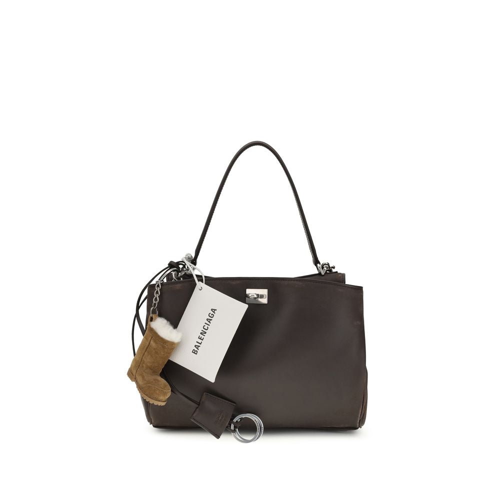 Balenciaga Brown Calfskin Bos Taurus Shoulder Bag