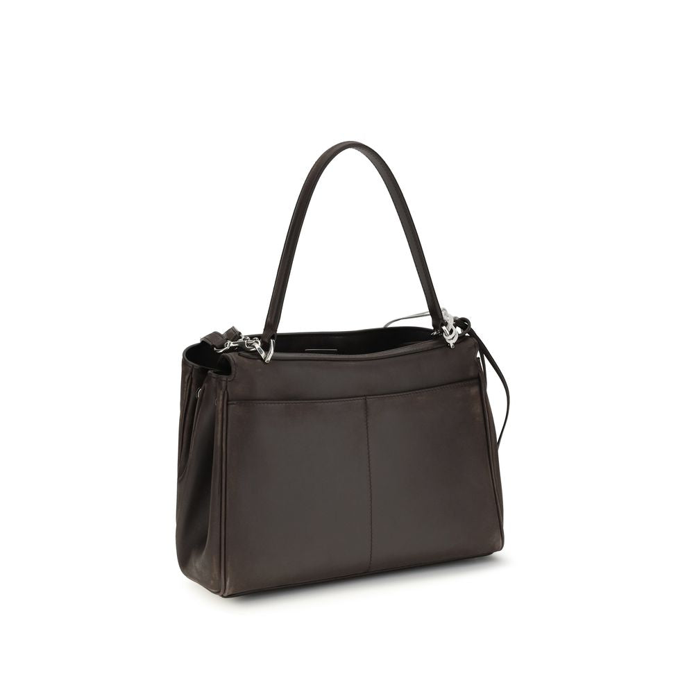 Balenciaga Brown Calfskin Bos Taurus Shoulder Bag-3