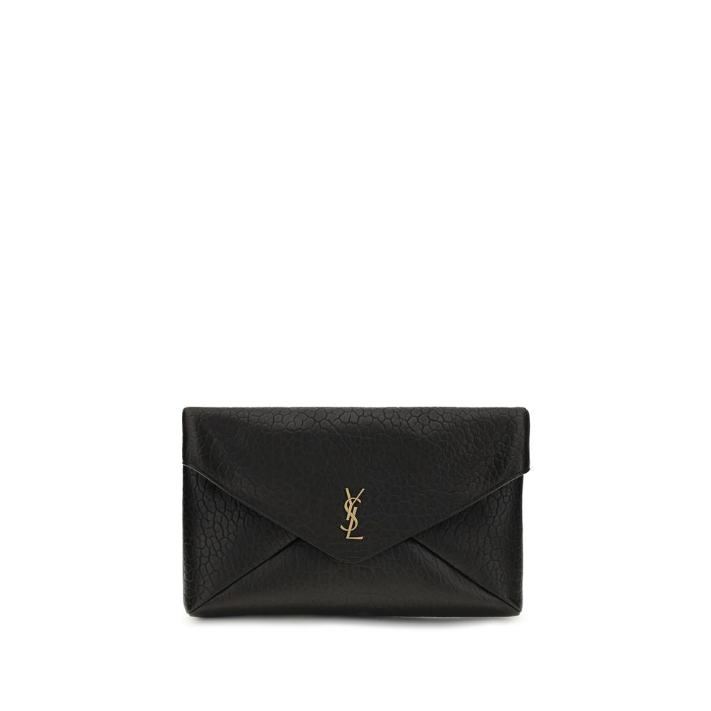 Saint Laurent Black Lambskin Shoulder Bag Ovis Aries Aries-1