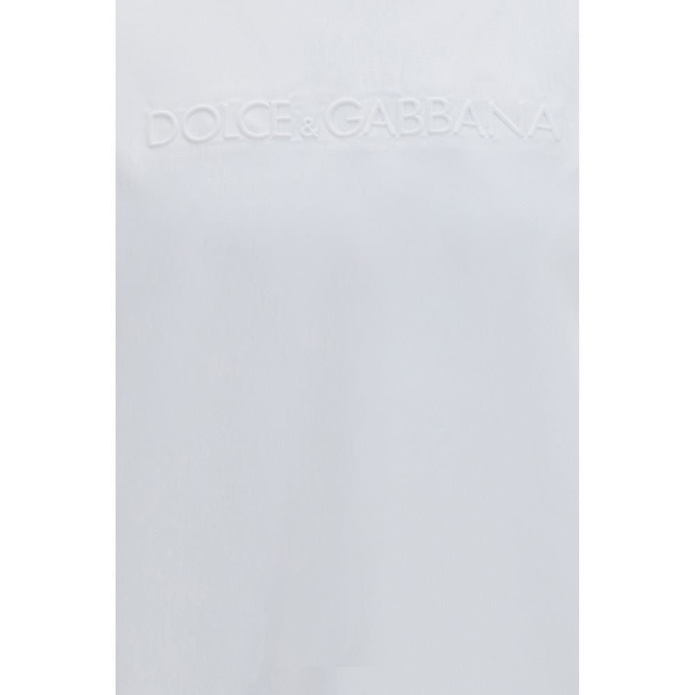 Dolce & Gabbana White Cotton T-Shirt-3