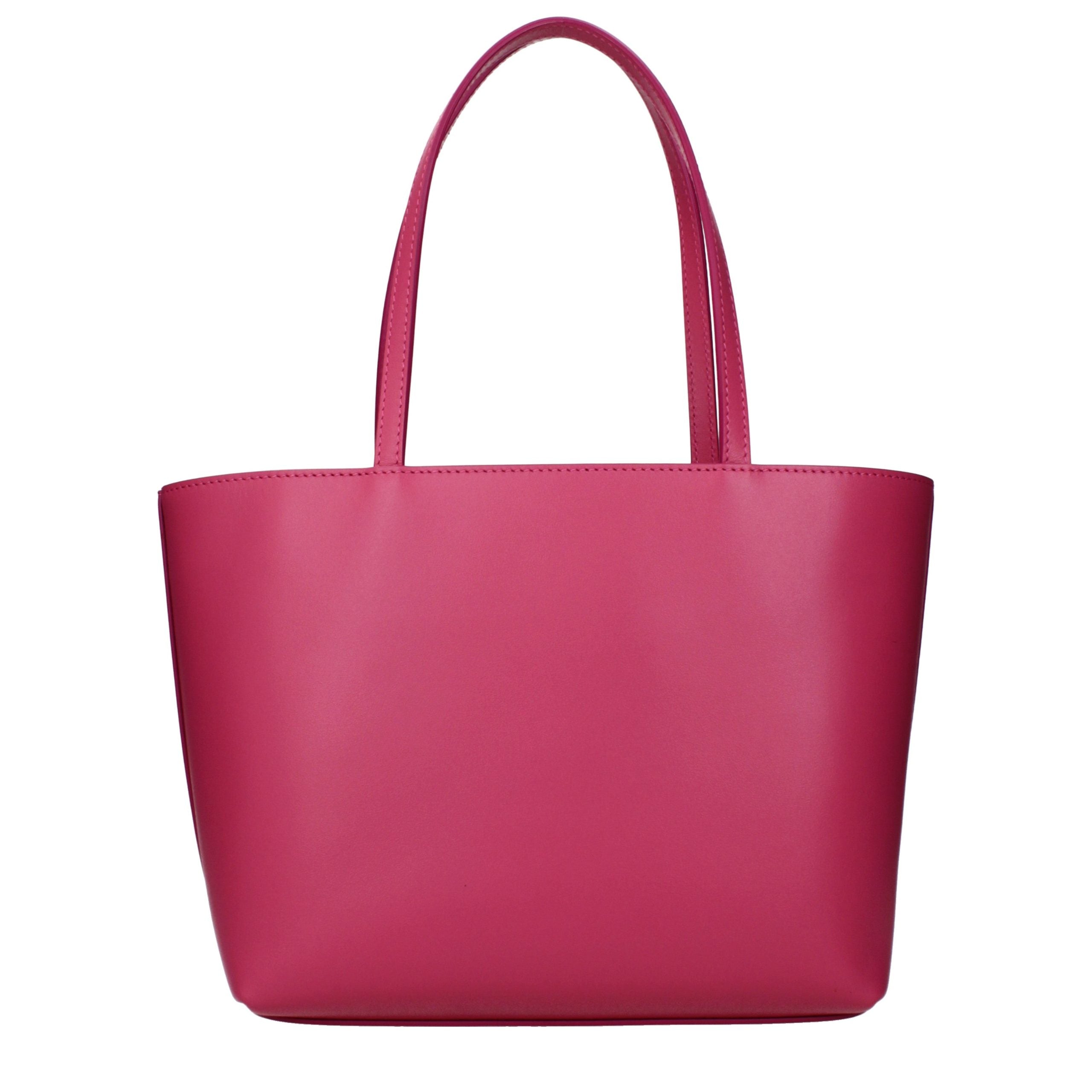 Dolce & Gabbana Pink Leather Handbag-3