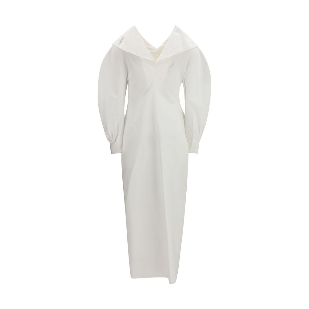 Givenchy Weißes Baumwoll-Freizeitkleid-2