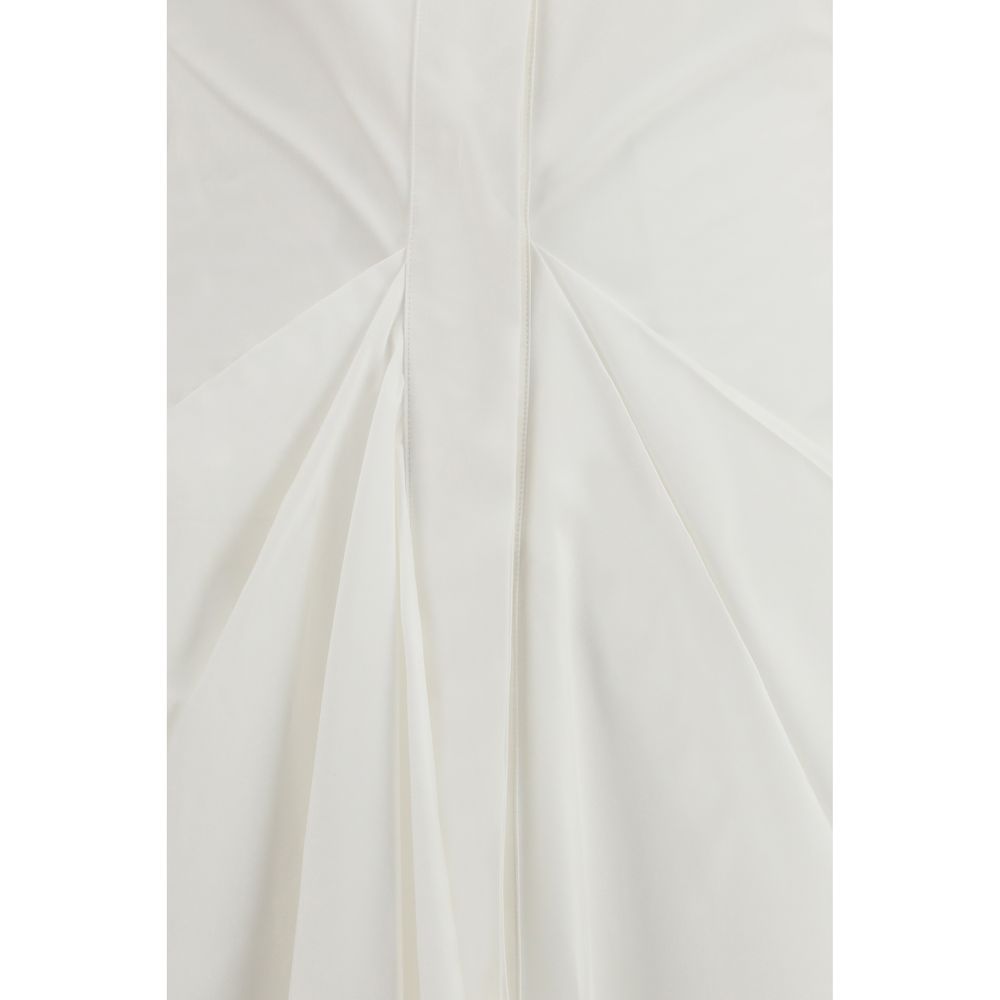 Givenchy Weißes Baumwoll-Freizeitkleid-3