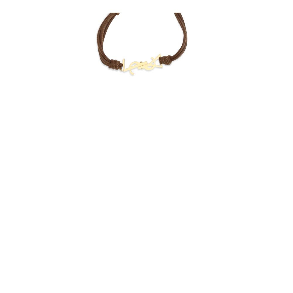Saint Laurent Bicolor Calf Leather Bos Taurus Bracelet-3