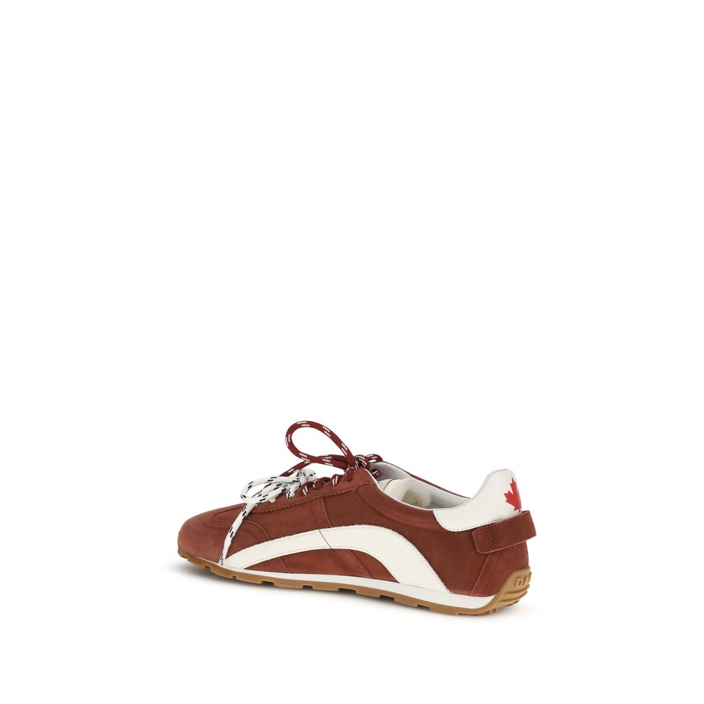 Dsquared² Multicolor Calf Leather Bos Taurus Low Top Sneakers-3