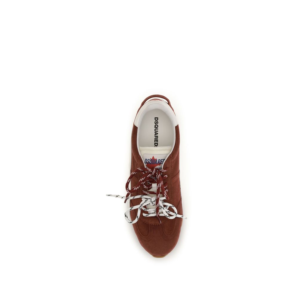 Dsquared² Multicolor Calf Leather Bos Taurus Low Top Sneakers-4