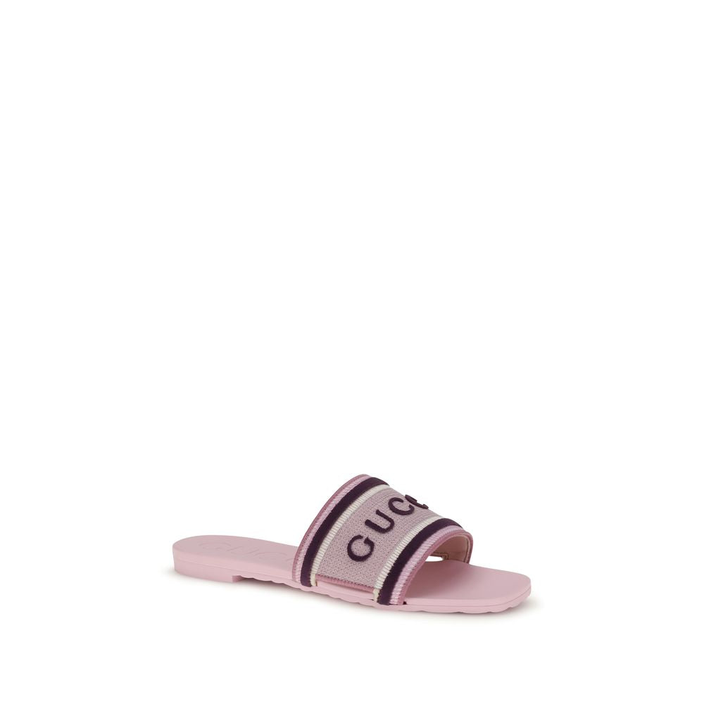 Gucci Mehrfarbige Sandalen aus Baumwolle-2