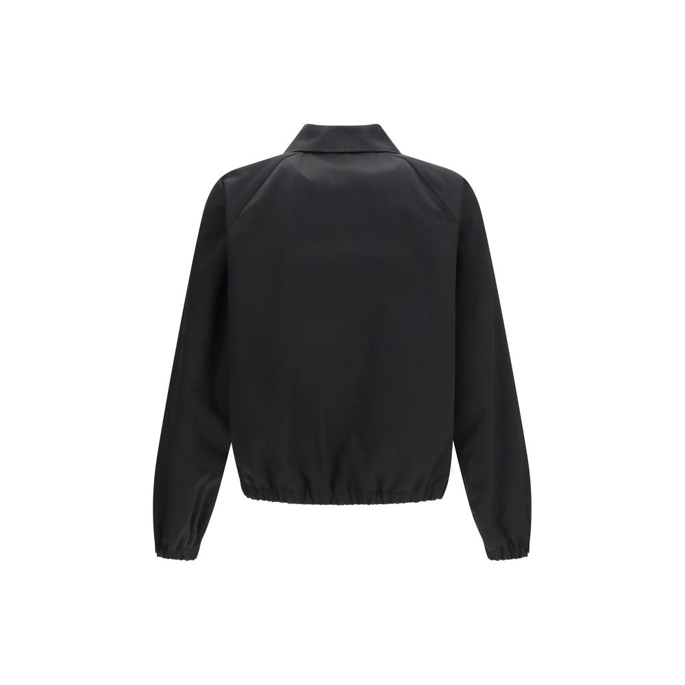 Valentino Schwarzer Bomber aus Baumwolle-2