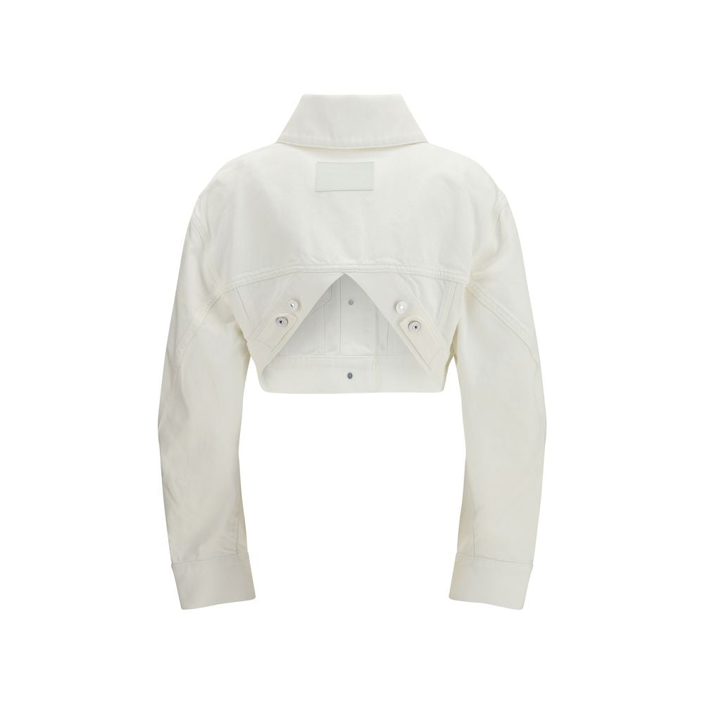 Givenchy Weiße Jeansjacke aus Baumwolle-2