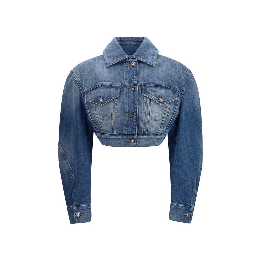 Givenchy Blaue Jeansjacke aus Baumwolle