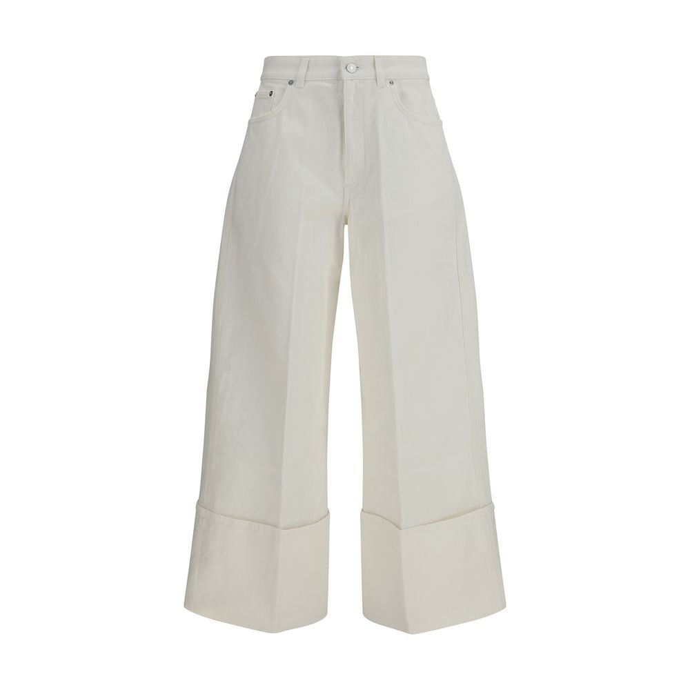 Givenchy White Cotton Jeans