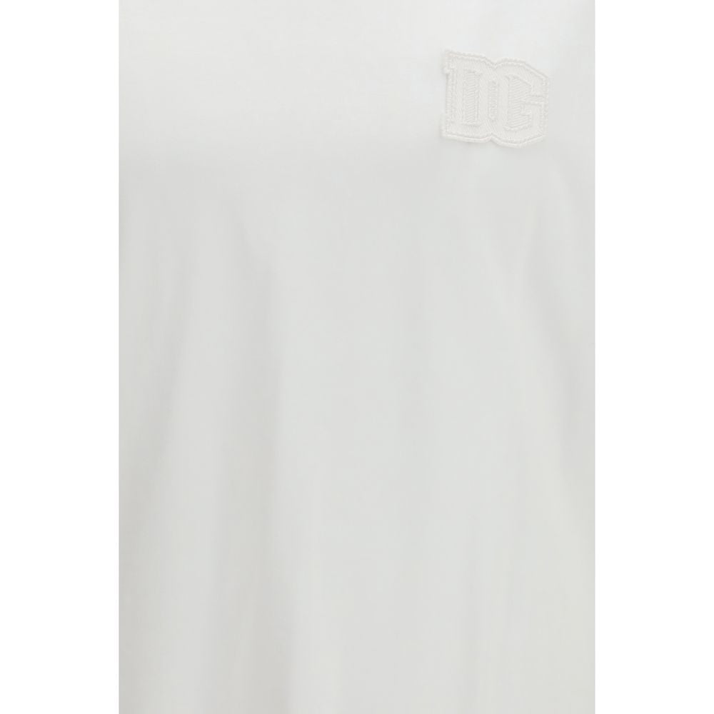 Dolce & Gabbana White Cotton T-Shirt-3