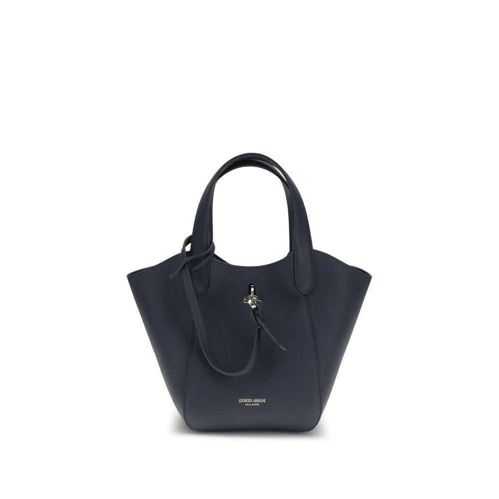 Giorgio Armani handbag in blue calfskin Bos Taurus-1