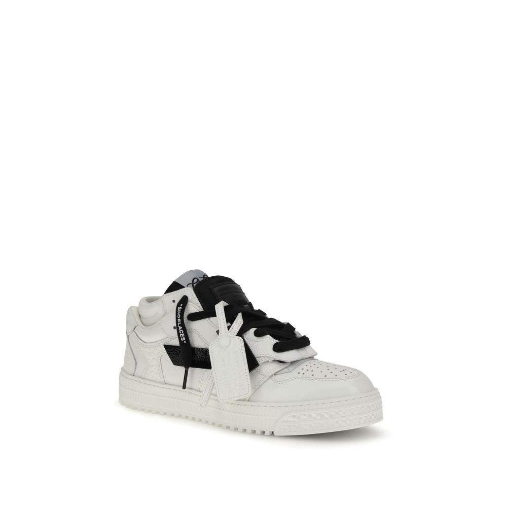Off-White Multicolor Calf Leather Bos Taurus Athletic Sneakers-2
