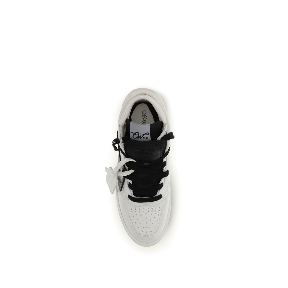 Off-White Multicolor Calf Leather Bos Taurus Athletic Sneakers-4