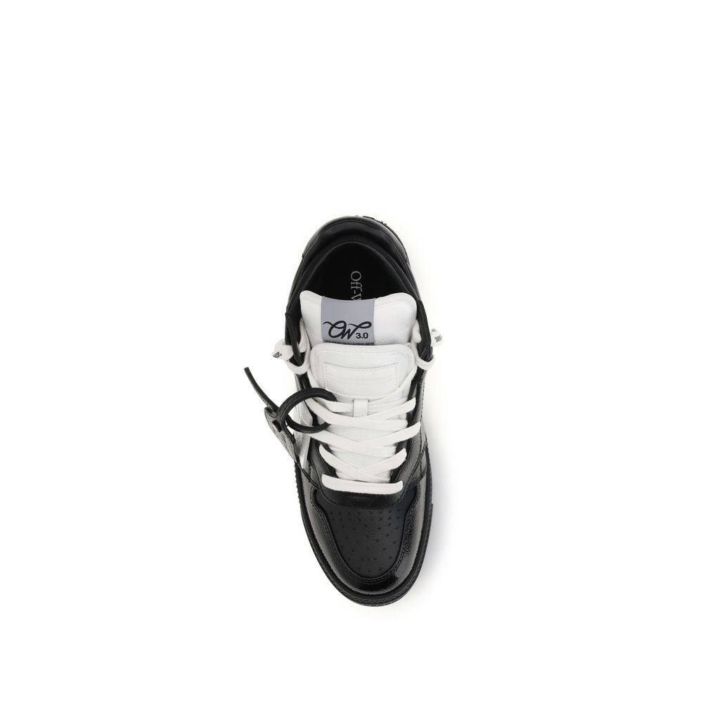 Off-White Multicolor Calf Leather Bos Taurus Athletic Sneakers-4