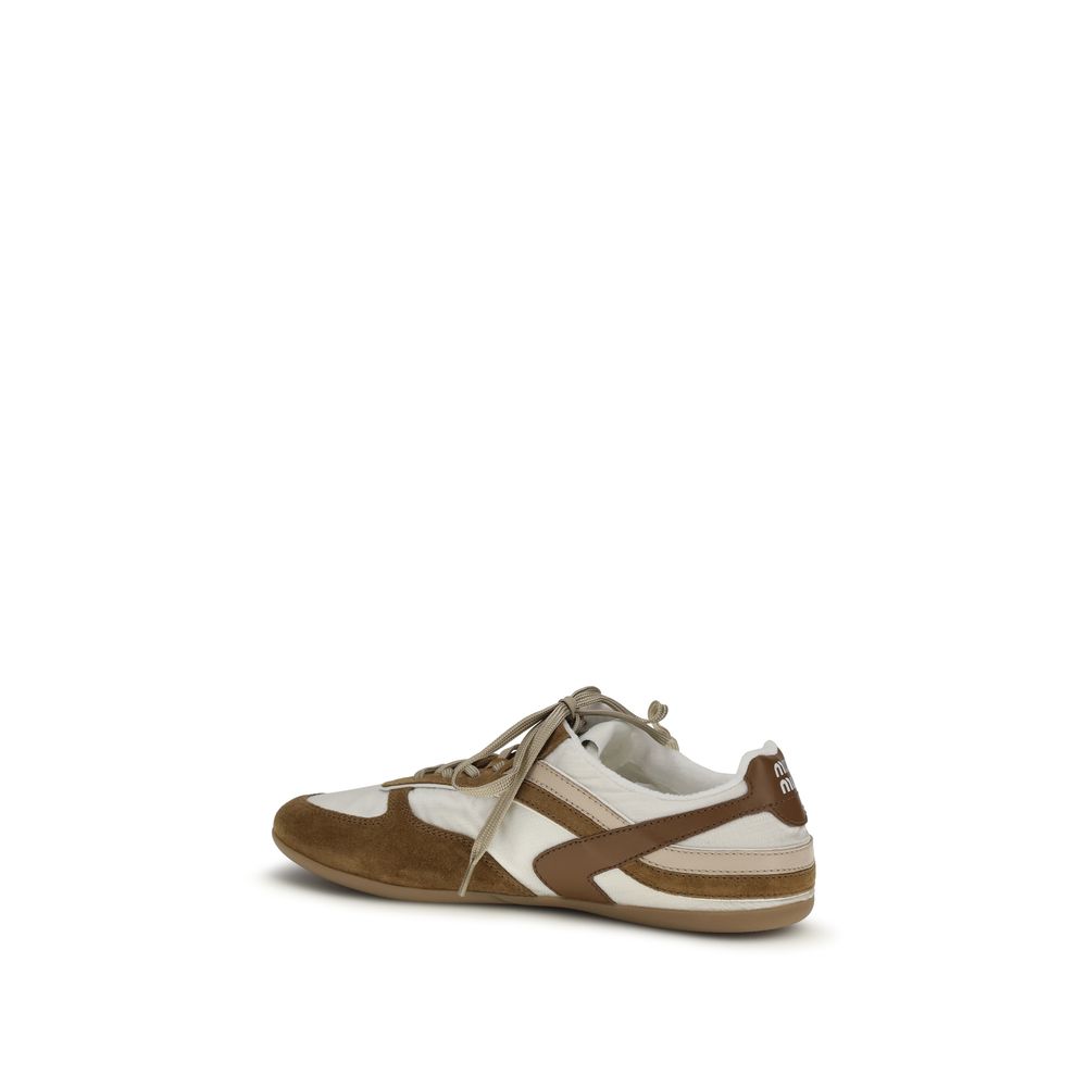 Miu Miu Multicolor Bos Taurus Calfskin "Gymnasium" Sneakers-3