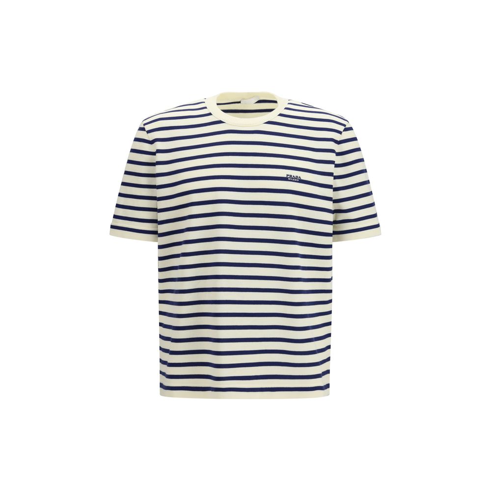 Prada Blauer Baumwoll-Sweatshirt-1