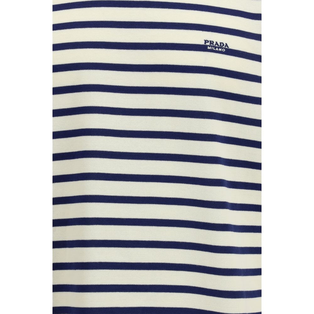 Prada Blauer Baumwoll-Sweatshirt-3