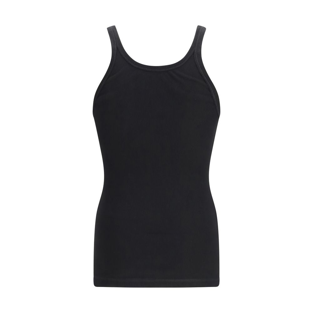 Dolce & Gabbana Schwarzes Baumwoll-Top-2