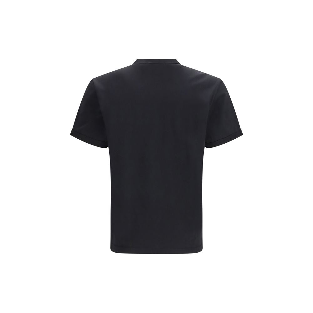 Dolce & Gabbana Schwarzes Baumwoll-T-Shirt-2