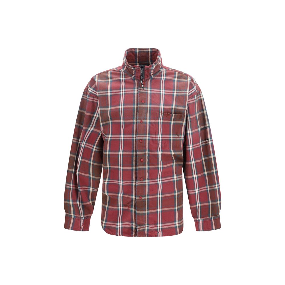 Balenciaga Mehrfarbiges Hemd aus Polyester mit Muster-1