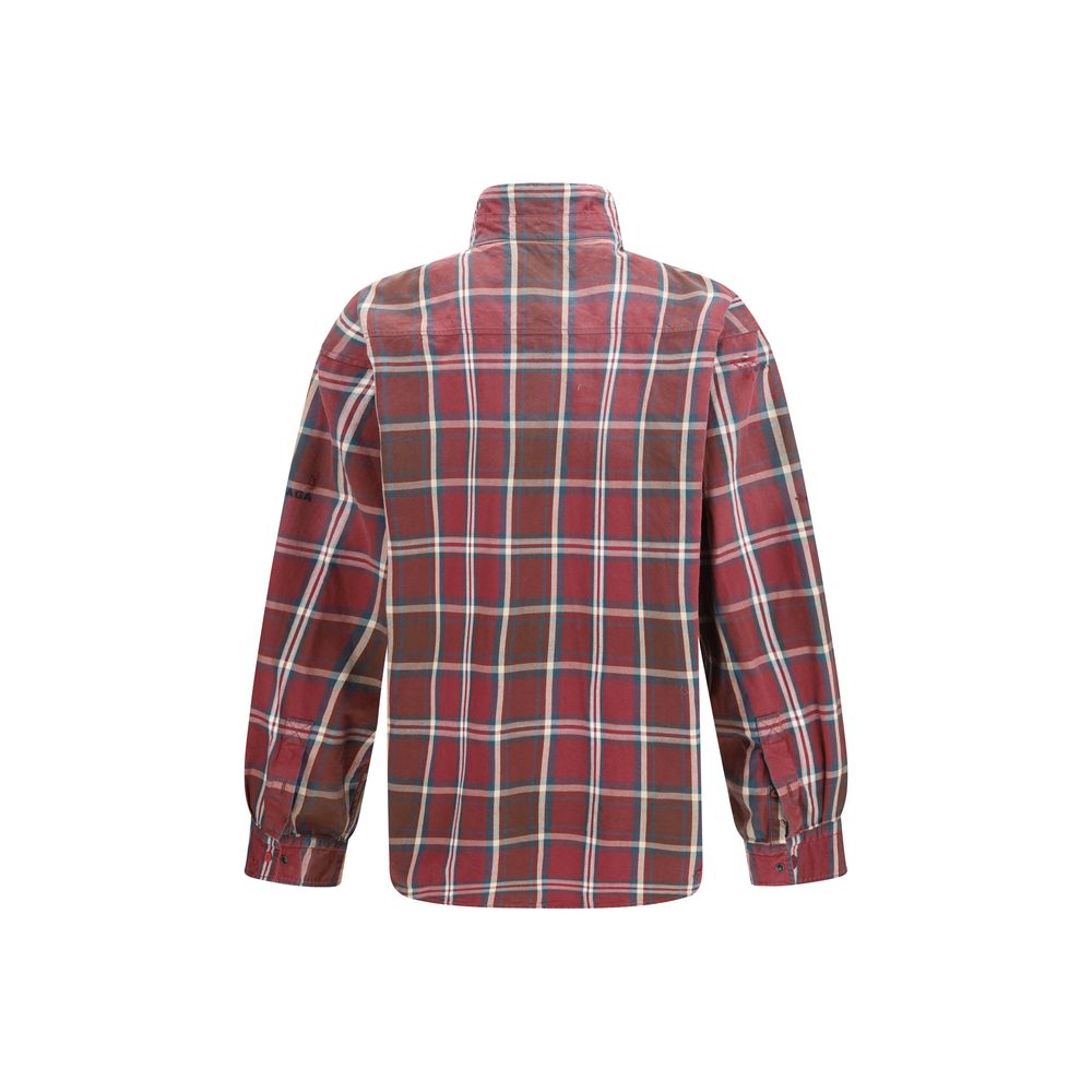 Balenciaga Mehrfarbiges Hemd aus Polyester mit Muster-2