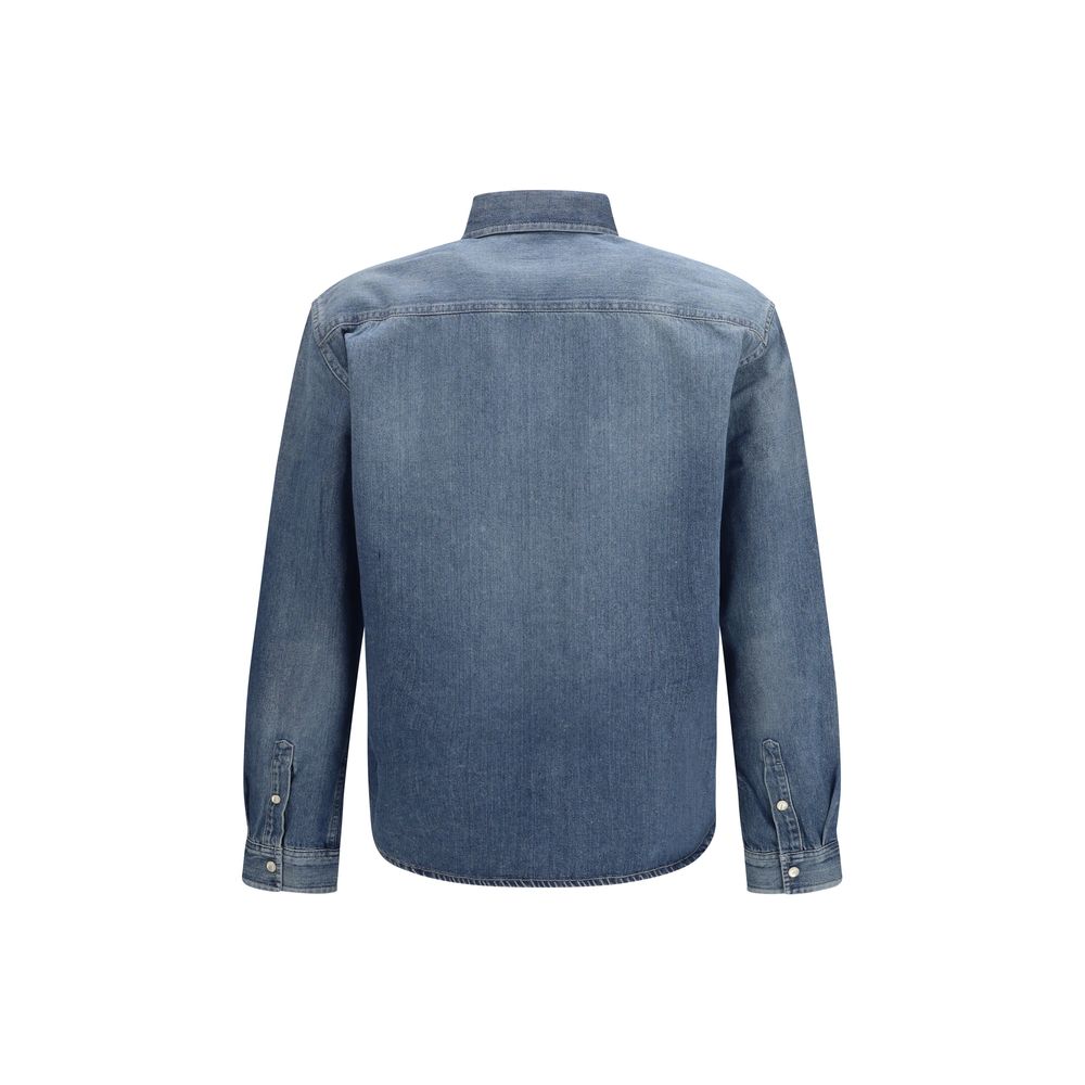 Saint Laurent Blaues Denim-Hemd-2