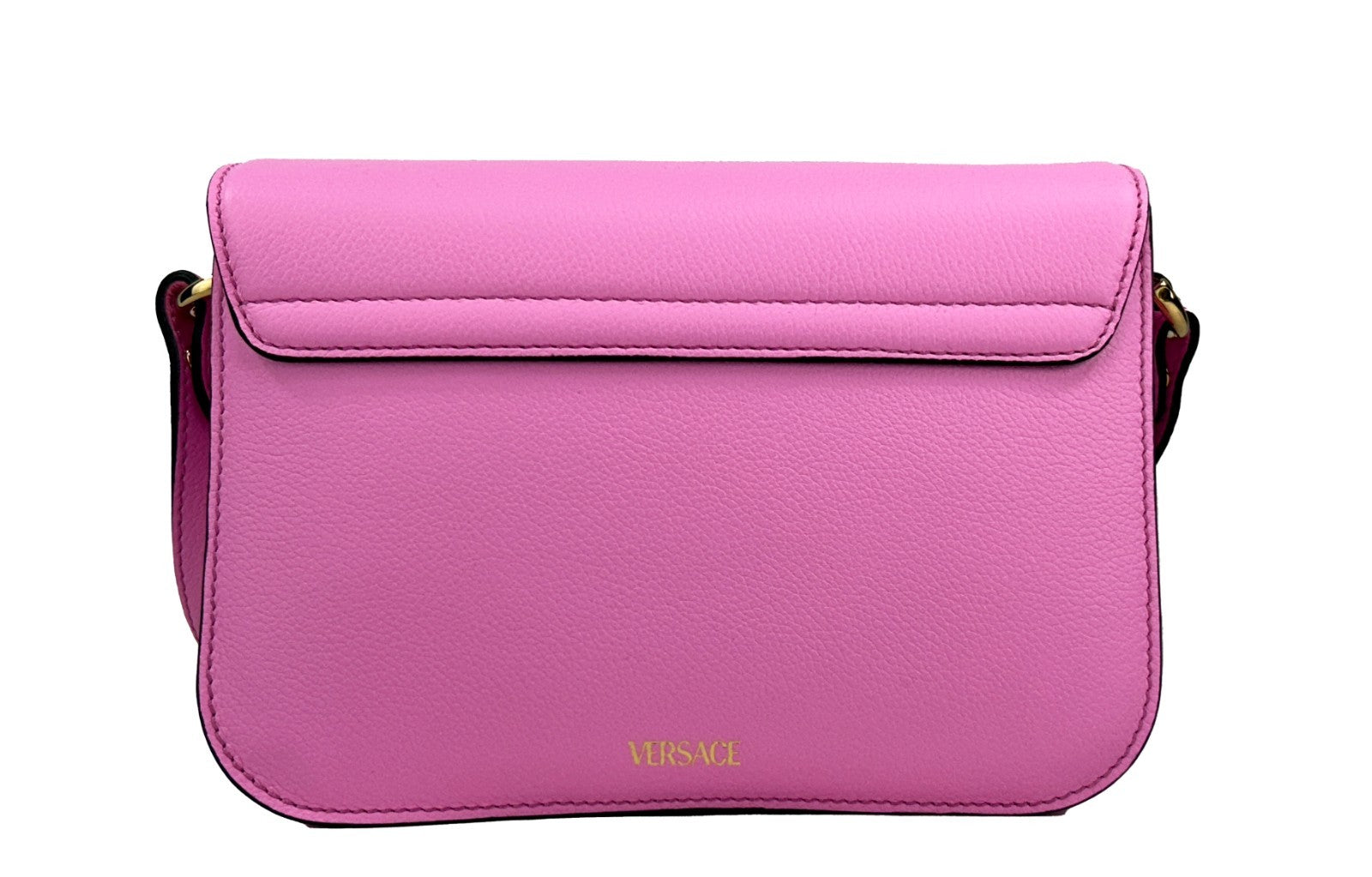 Versace La Medusa Pink Leather Shoulder Bag-2