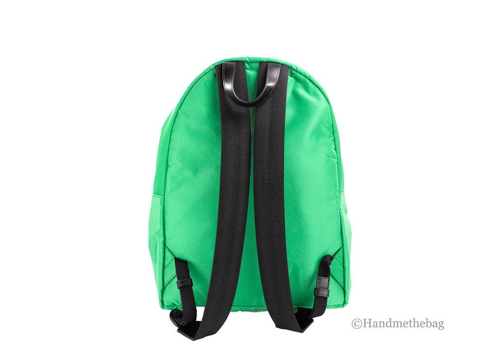 Versace Large Medusa Light Green Nylon Backpack-3
