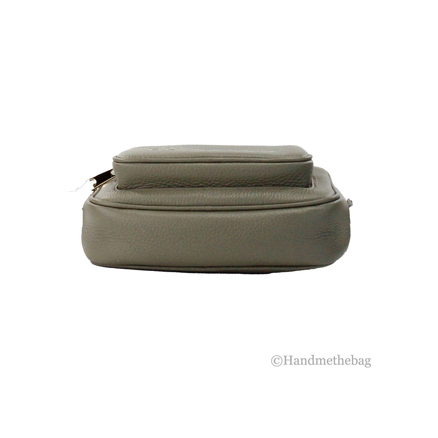 Burberry Small Grained Leather Camera Bag in Dark Fern Green with Logo-4