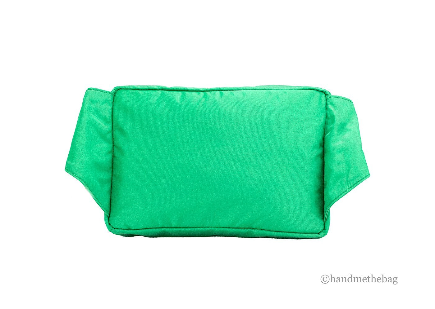 Versace Medusa logo mini belt bag in matte bright green nylon-3