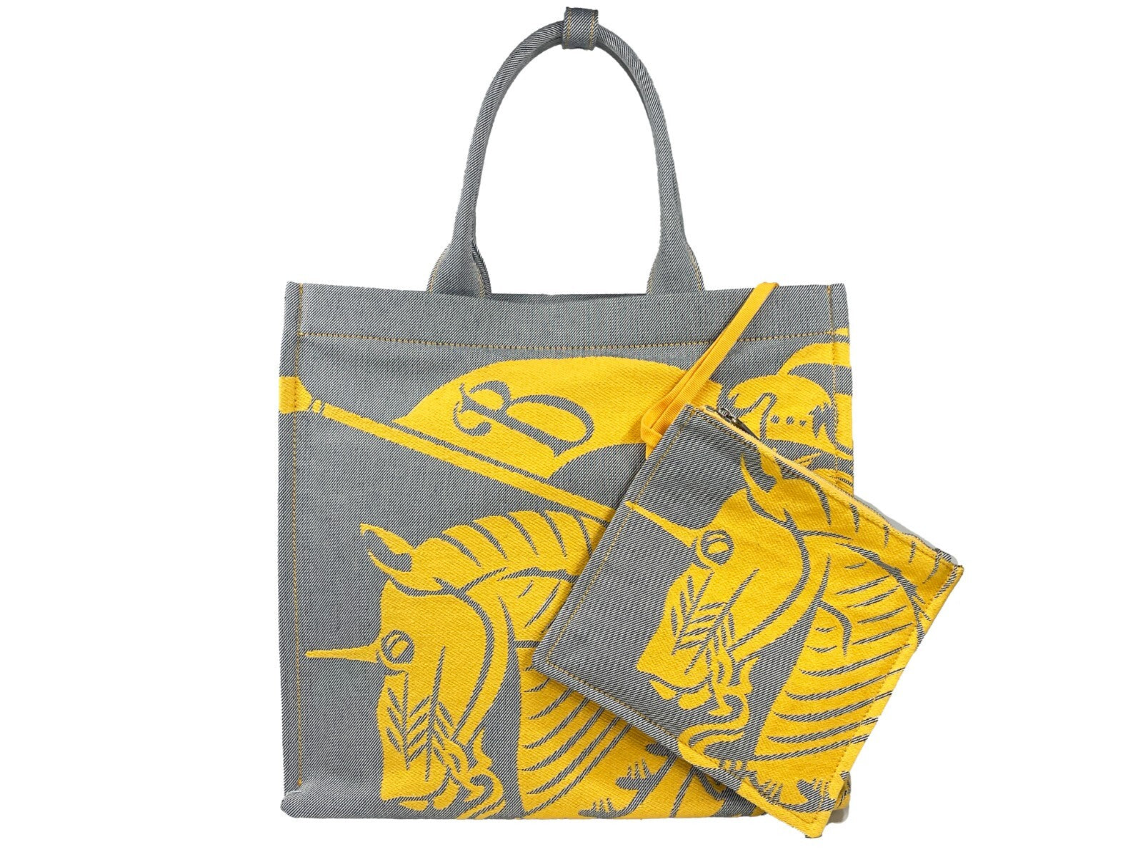 Burberry EKD Canvas Tote Bag with Coin Pouch-1