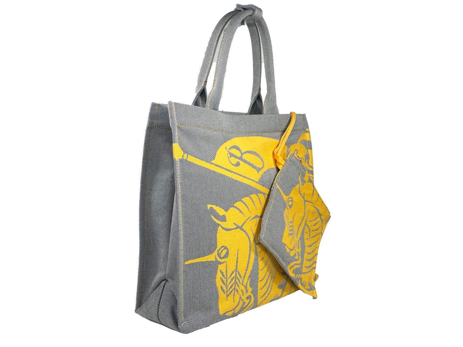 Burberry EKD Canvas Tote Bag with Coin Pouch-2